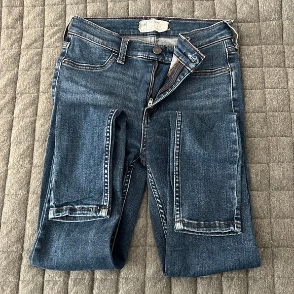 Free people | medium wash skinny denim jeans - 26 - Picture 2 of 3